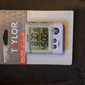 Taylor dual cooking timer